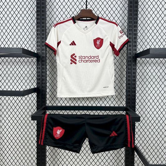 Kids Liverpool 2025/26 Away Kit