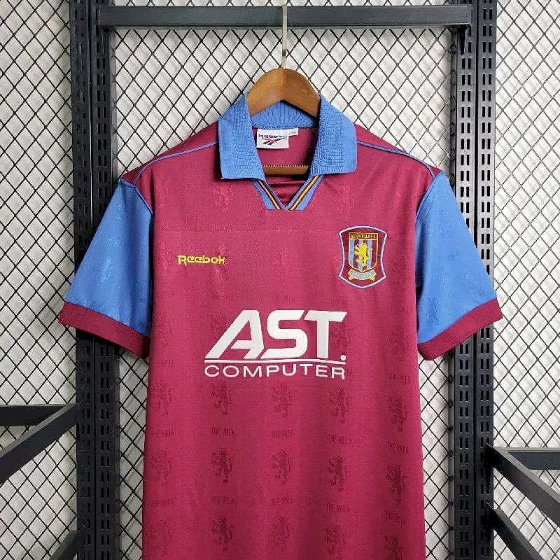Camisa retrô do Aston Villa 1995/96