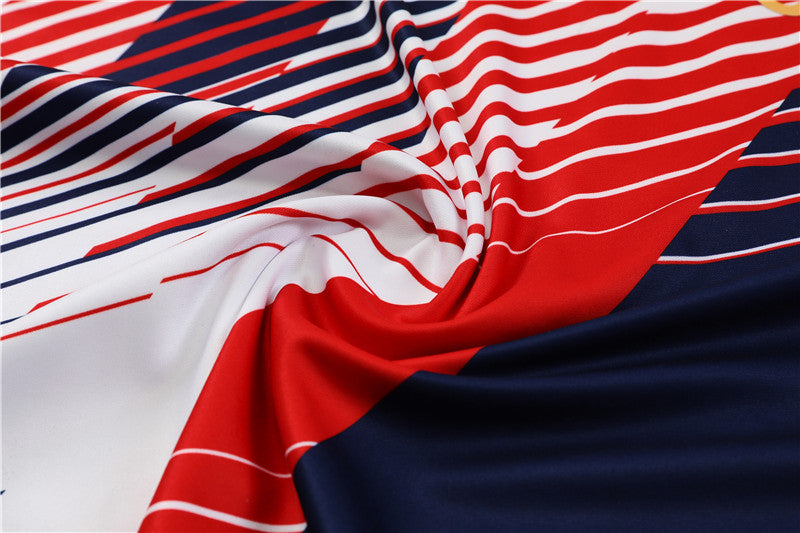 Suéter e calça infantil com zíper médio do Barcelona 2023/24 14001