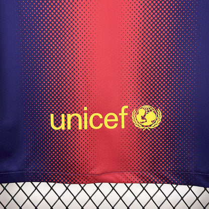Camisa retrô de mangas compridas do Barcelona 2012/13