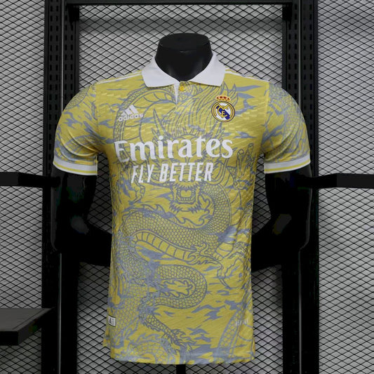 Camisa Real Madrid 2025/26 Edição Especial Bege Versão Jogador