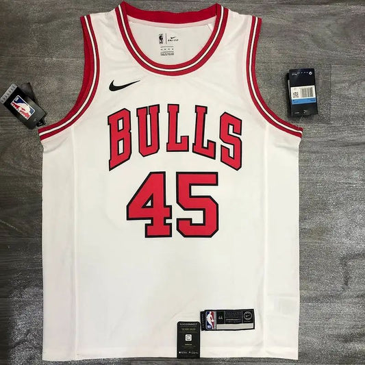 Camisa Michael Jordan Masculina Branca Versão Jogador – Edição Clássica