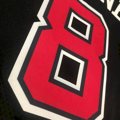 Camisa Masculina Zach Lavine Preta Versão Jogador – Edição Clássica
