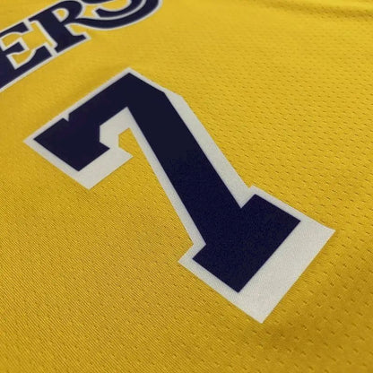 Carmelo Anthony Men’s Yellow Swingman Team Jersey – Icon Edition