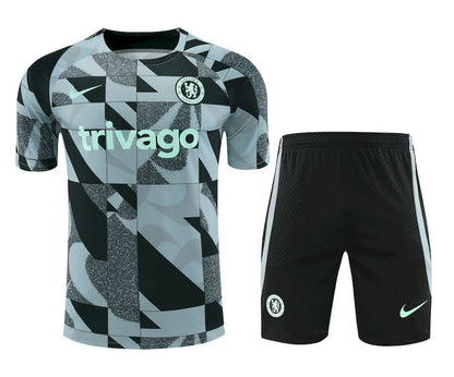 Camisa de treino adulto Chelsea 2023/24 + short 418