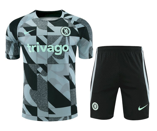 Camisa de treino adulto Chelsea 2023/24 + short 418