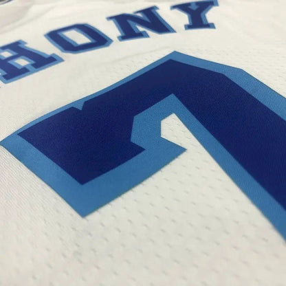 Camisa Carmelo Anthony Royal Retro Classics 2020-21 Swingman Player Version Masculina – Edição Clássica