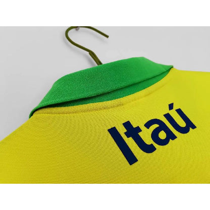 Camisa Polo Amarela Brasil 2022/23 para a Temporada
