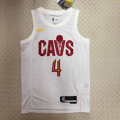 Camisa Evan Mobley Branca Masculina do Time da Casa
