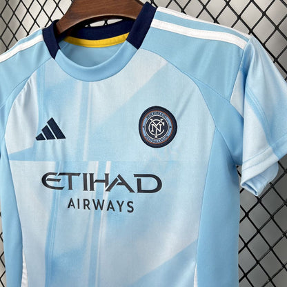 New York City FC 2025/26 Home Kids Kit