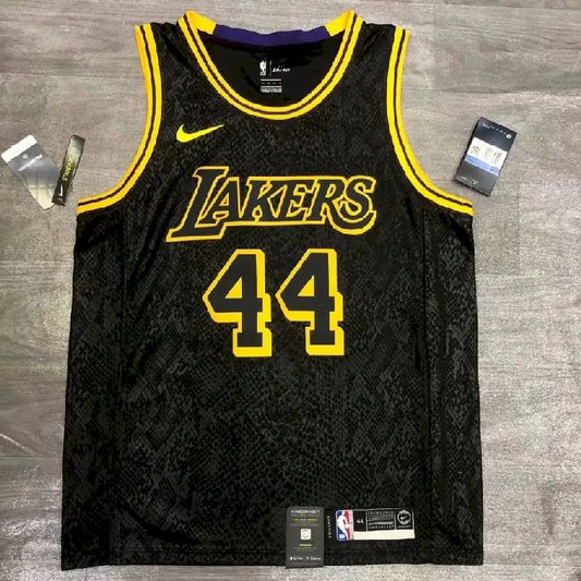 Camisa masculina Earvin Johnson Black Mamba versão jogador
