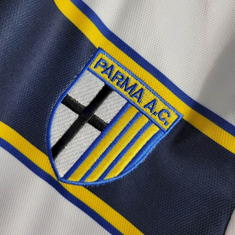Camisa Home Retro Parma Calcio 2001/02