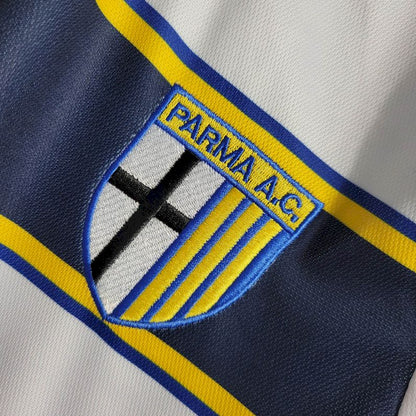 Camisa Home Retro Parma Calcio 2001/02