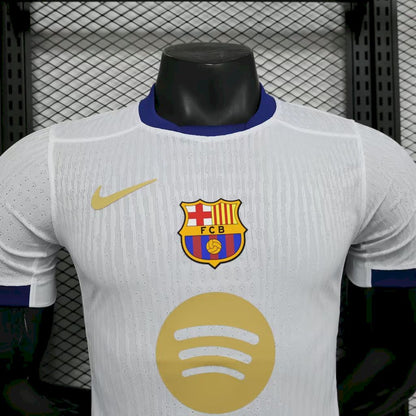 Barcelona 2024/25 White exposure version Jersey Player Version