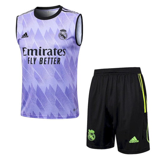 Camiseta regata e short adulto Real Madrid 2023/24 815