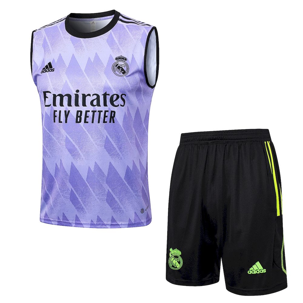 Camiseta regata e short adulto Real Madrid 2023/24 815