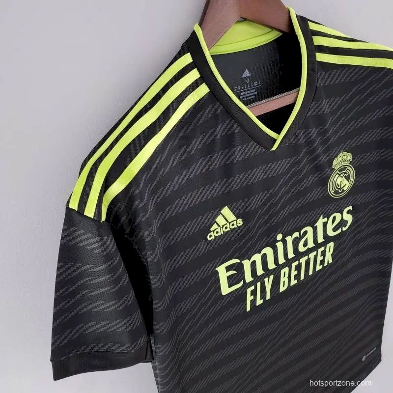 Camisa reserva do Real Madrid 2022/23