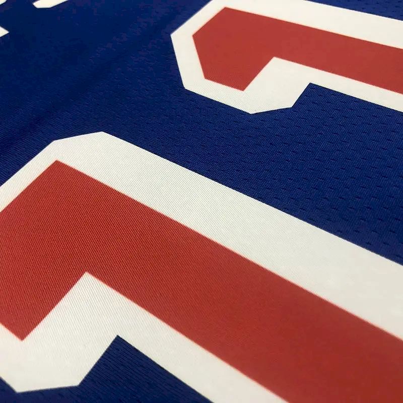 Camisa azul masculina Klay Thompson Team – Edição Clássica do 75º aniversário