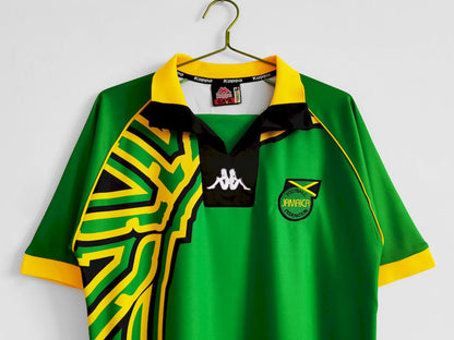 Camisa retrô reserva da Jamaica de 1998