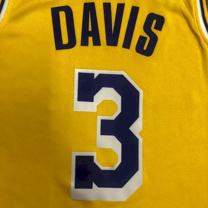 Camisa amarela masculina Anthony Davis – Edição de 75º aniversário