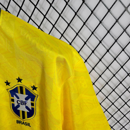 Camisa retrô titular do Brasil 1991/93