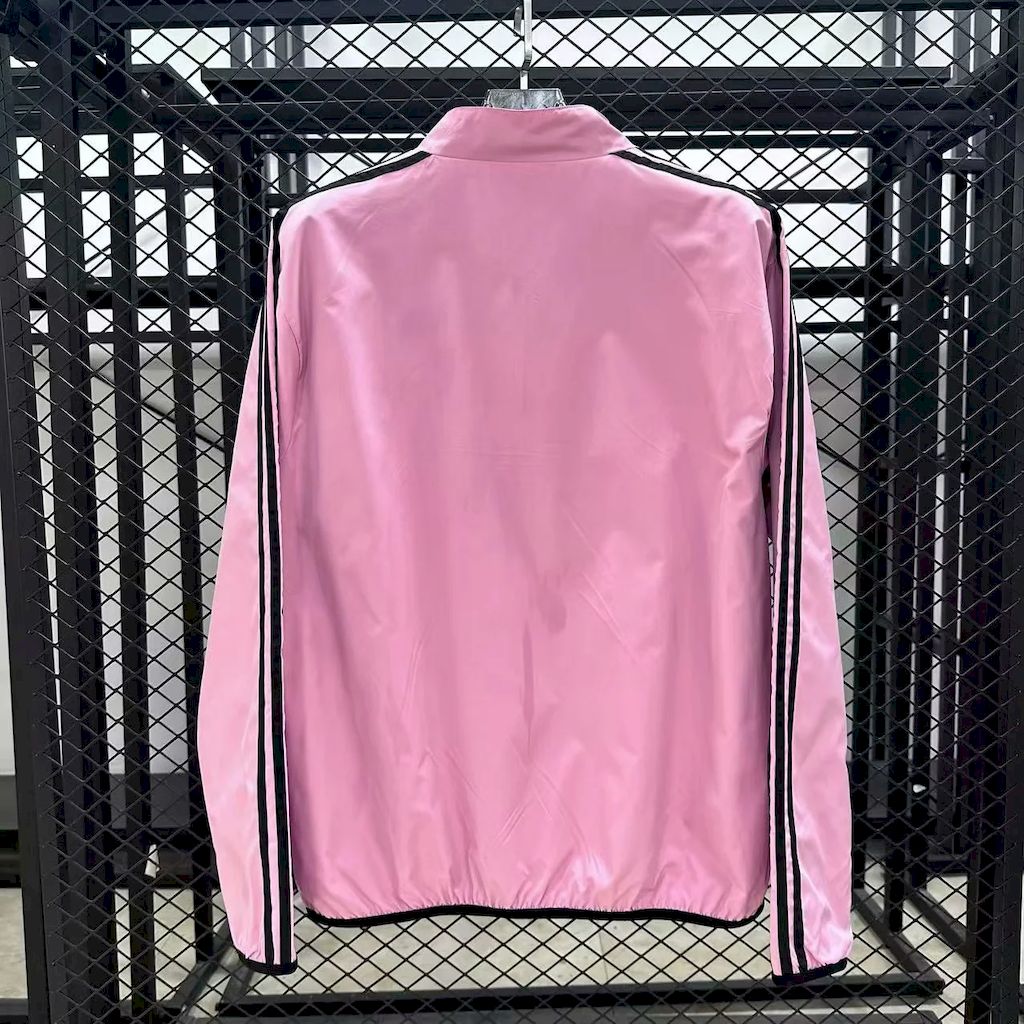 Corta-vento Inter Miami 2025/26 Preto Rosa (dupla face)
