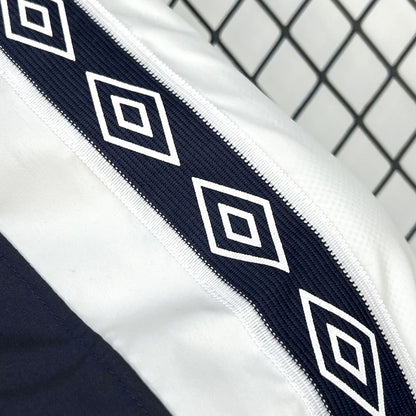 Jaqueta branca Umbro Track da Inglaterra 1998-99