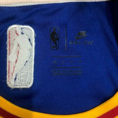 Camisa Stephen Curry Azul Masculina - Edição Clássica do 75º Aniversário