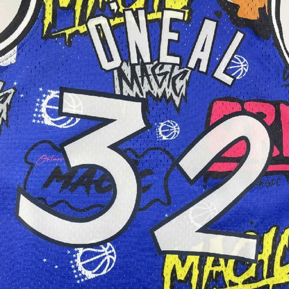 Camisa masculina M&amp;N 1994/95 Shaquille O'Neal retrô