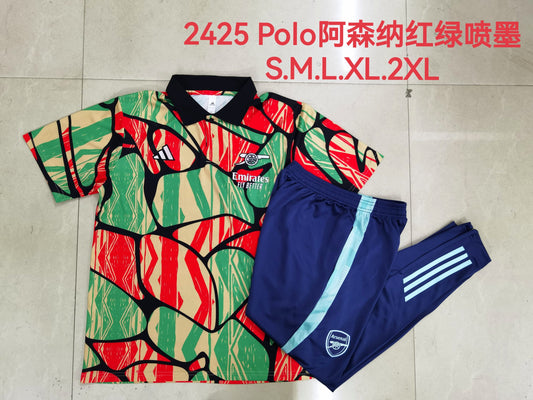 Camisa e calça de treino adulto do Arsenal 2023/24 815