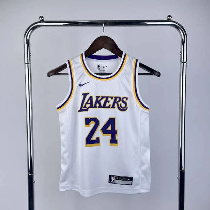 Camisa branca do time juvenil Kobe Bryant