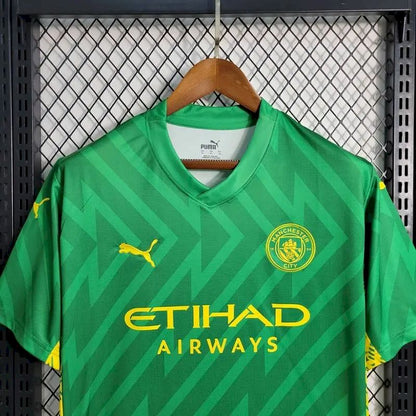 Camisa de goleiro Manchester City 2023/24 verde