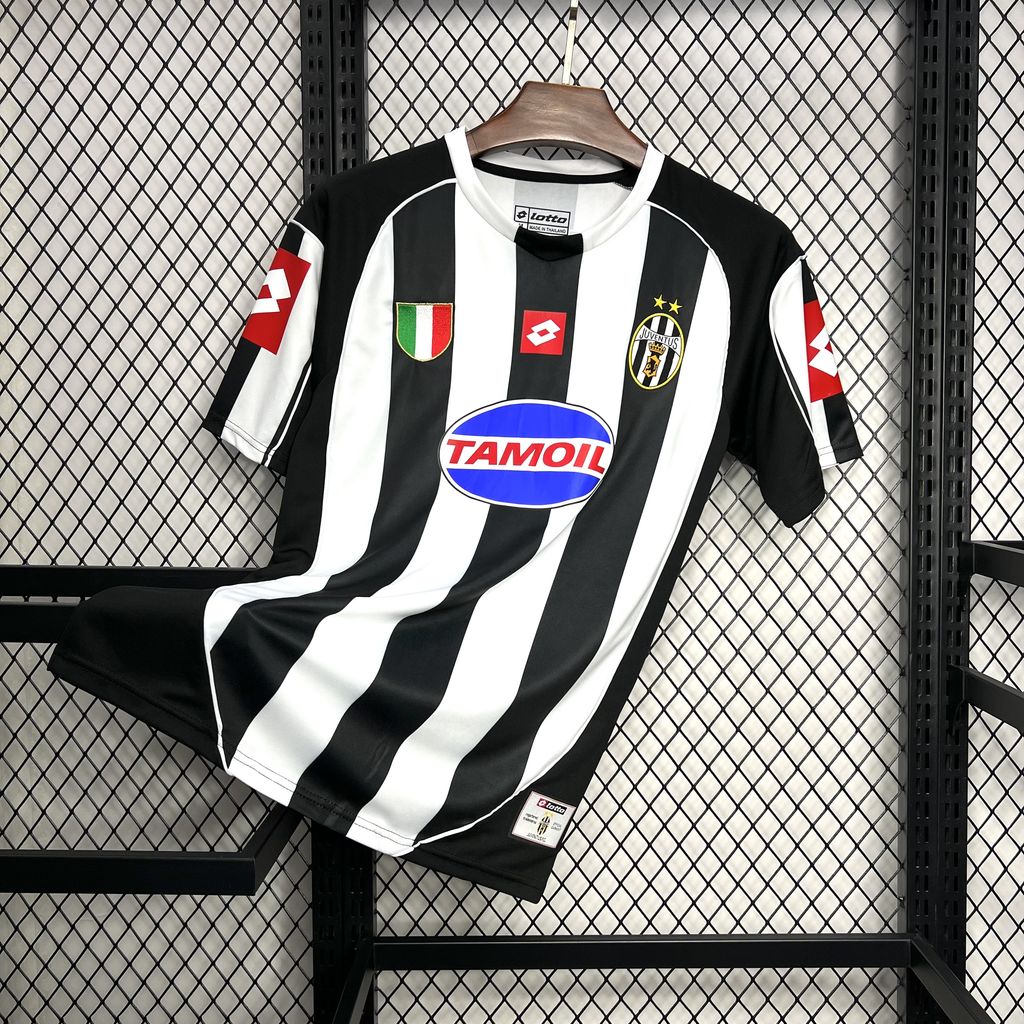 Camisa retrô da Juventus 2002/03 da Liga dos Campeões
