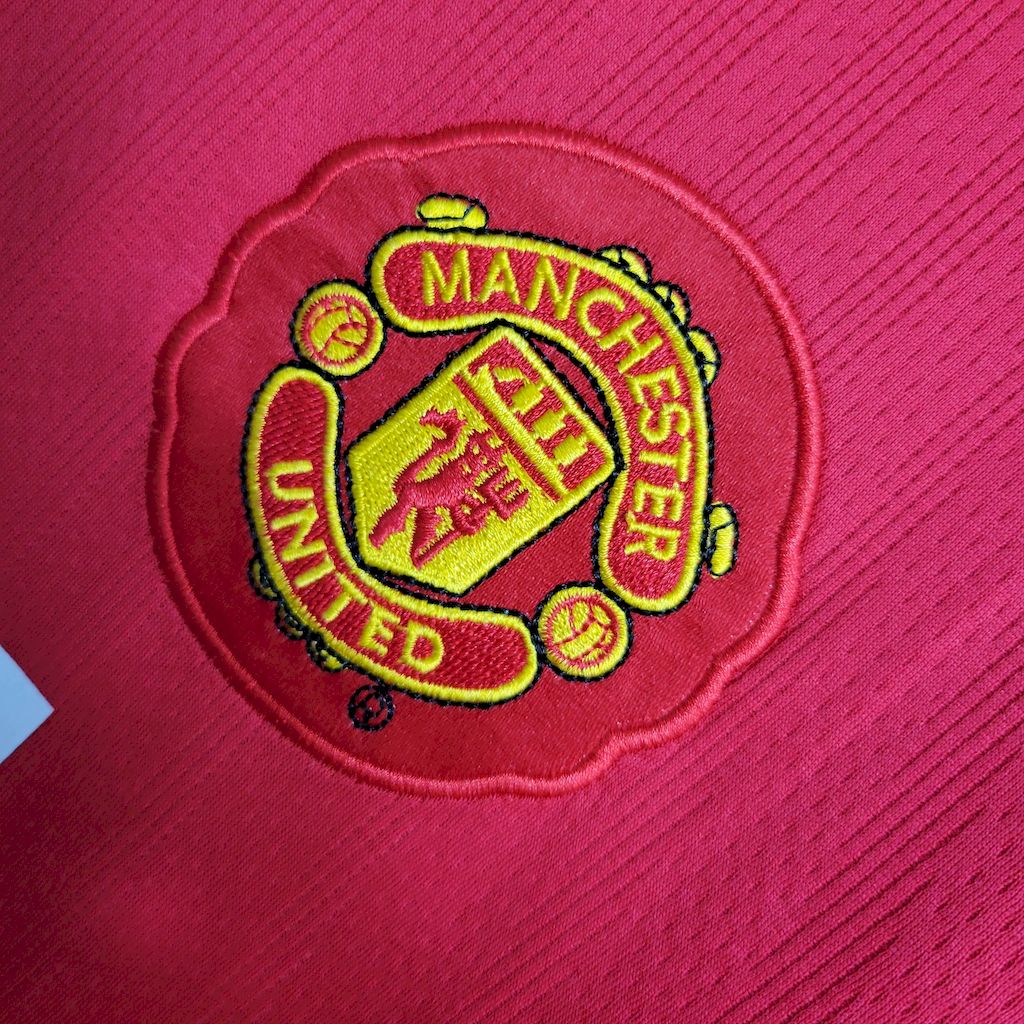 Camisa retrô da UCL do Manchester United 2007/08