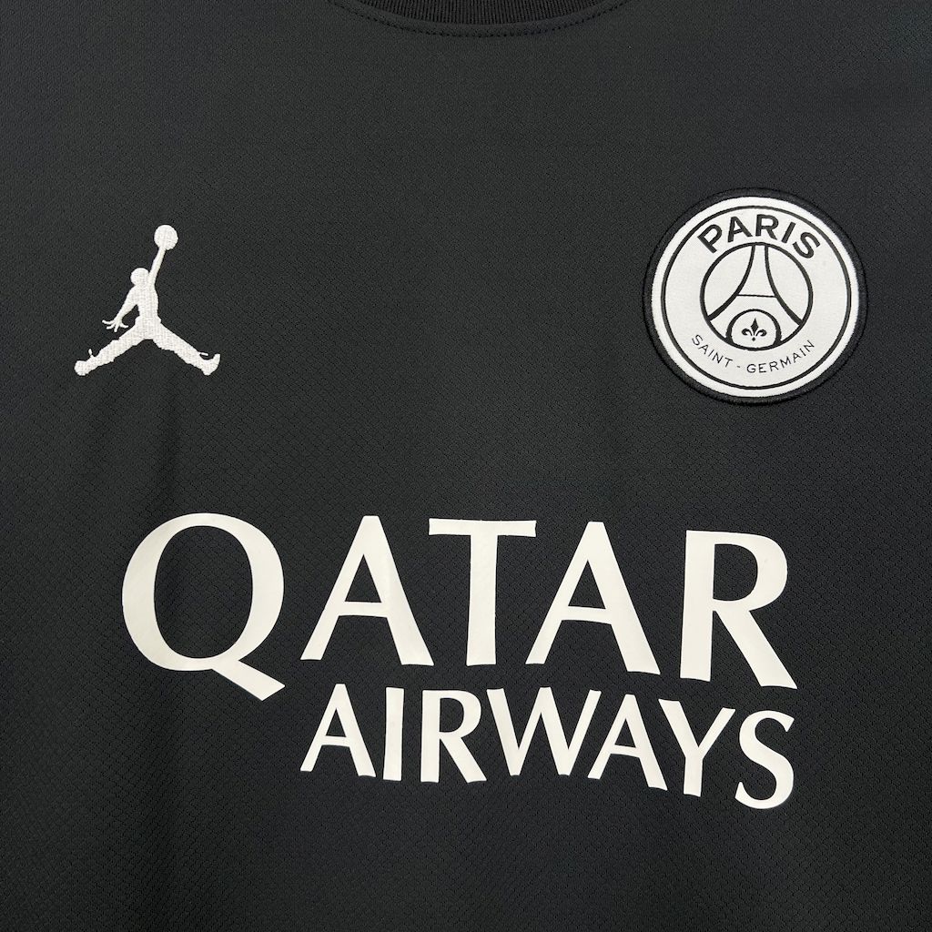 Paris Saint-Germain 2024/25 Fourth Away Black Jersey