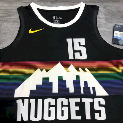 Camisa Nikola Jokic Preta Masculina Versão Jogador - Edição Clássica Retro