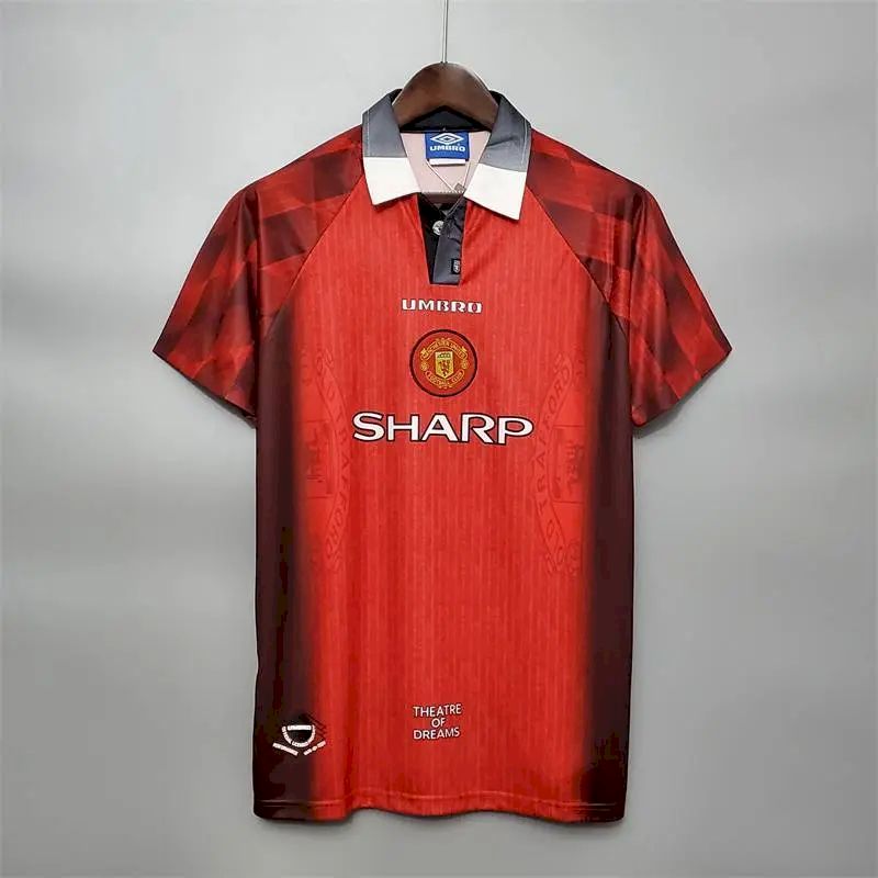 Camisa retrô do Manchester United de 1996