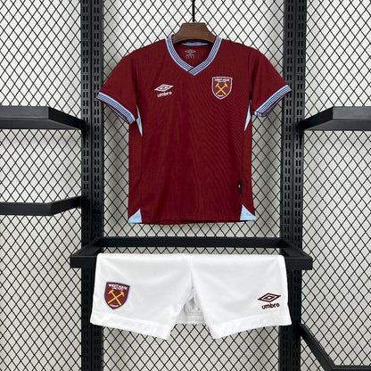 Kids West Ham United 2025/26 Home Kit