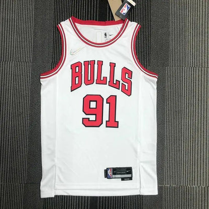 Camisa masculina Dennis Rodman branca – Edição de 75º aniversário