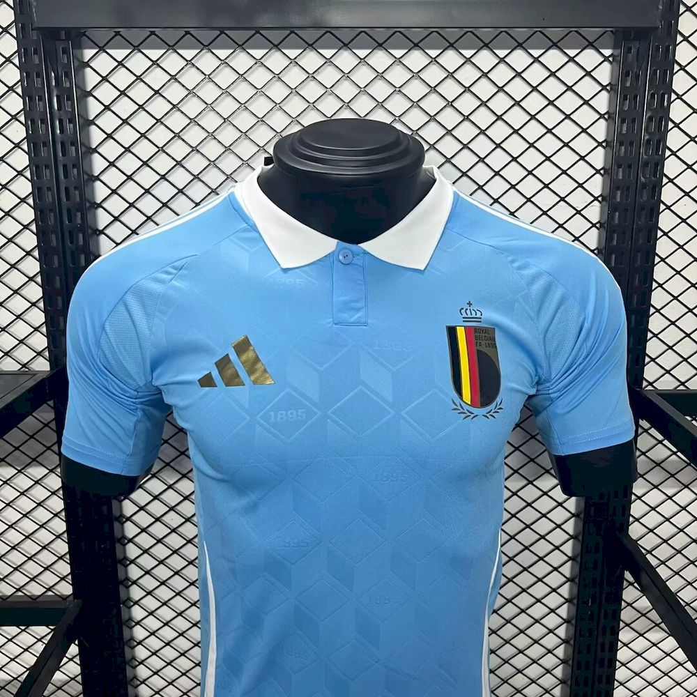 Camisa reserva da Bélgica para a Eurocopa 2024/25, versão jogadora