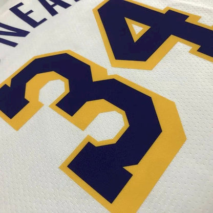 Camisa Masculina Shaquille O'Neal Branca – Edição de 75º Aniversário