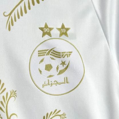 Camisa Karakou Ouro Branco da Argélia 2024/25
