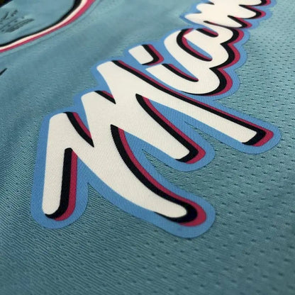Camisa Dwyane Wade Azul Masculina Versão Jogador – Edição Clássica Retro
