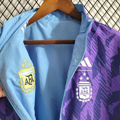 Argentina 2023 Jaqueta Corta-vento Dupla Face