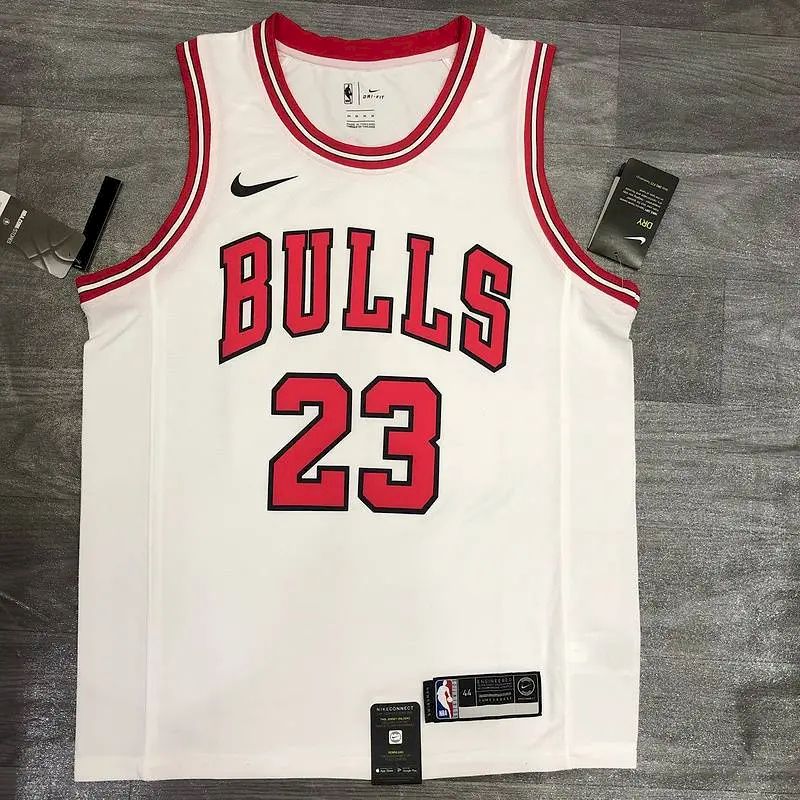 Camisa Michael Jordan Masculina Branca Versão Jogador – Edição Clássica