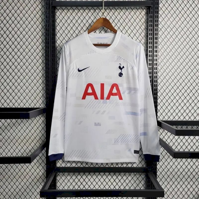 Men's Tottenham Hotspur 2023/24 Home Long Sleeves Jersey