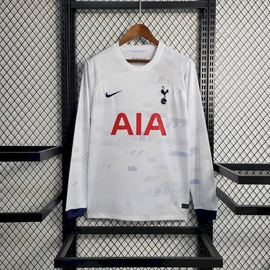 Men's Tottenham Hotspur 2023/24 Home Long Sleeves Jersey
