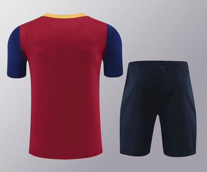 Camisa de treino adulto Barcelona 2023/24 + short 418