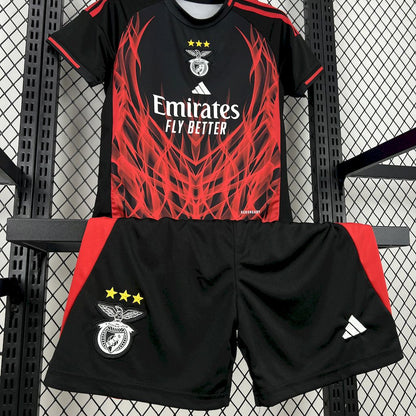 Benfica 2025/26 Away Concept version Kids Kit