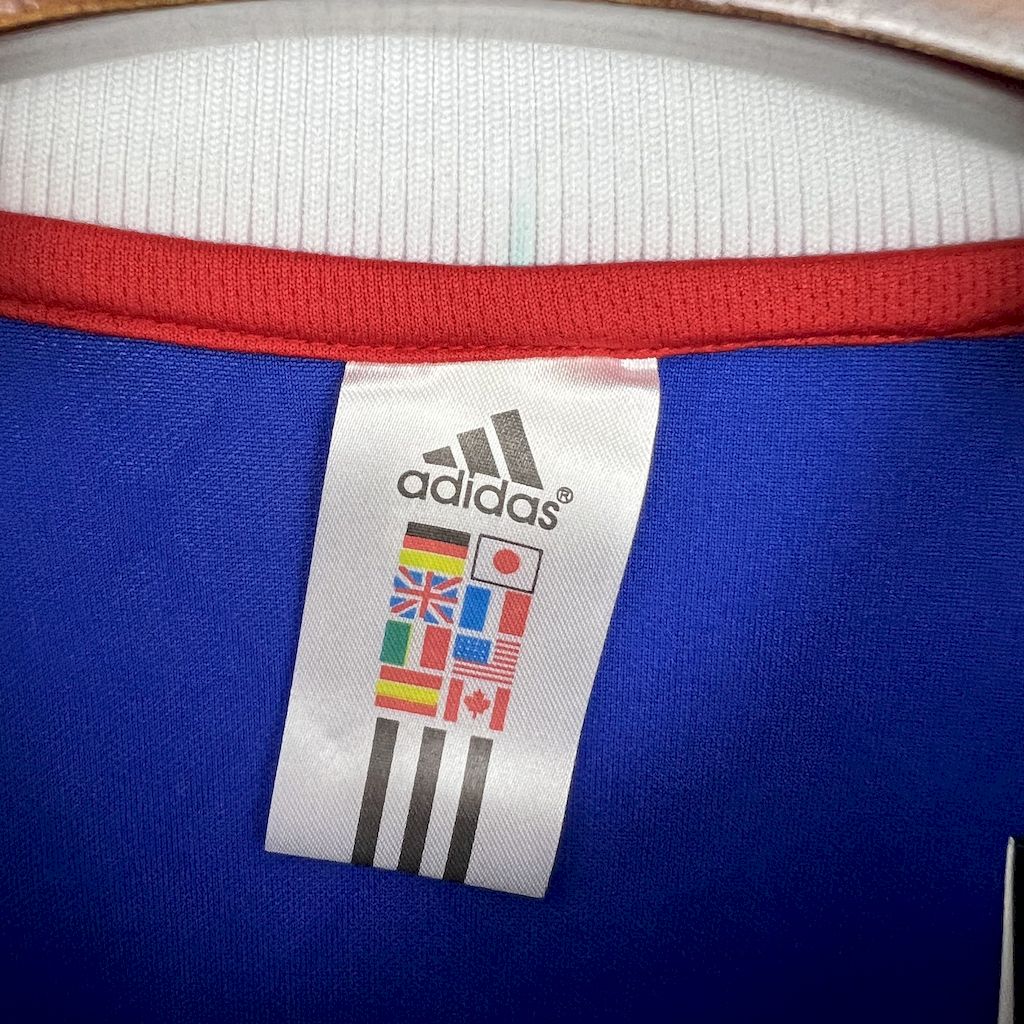 Camisa retrô de mangas compridas da seleção japonesa de 2000